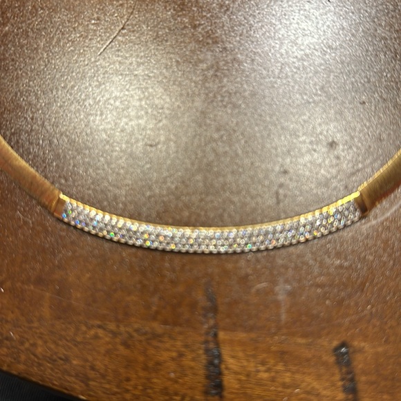 Beautiful 18” 925 Italian necklace with cz stones - Picture 2 of 4